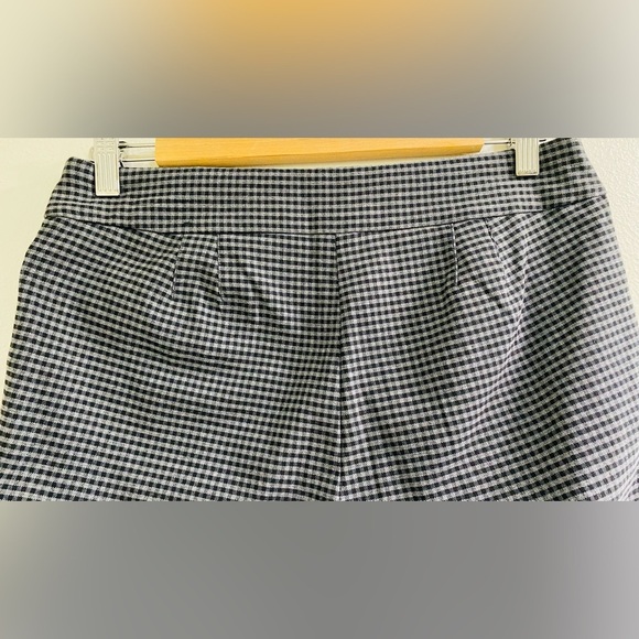 Soho Apparel Women's Black and White Checkered Straight Leg Pants - Picture 6 of 6